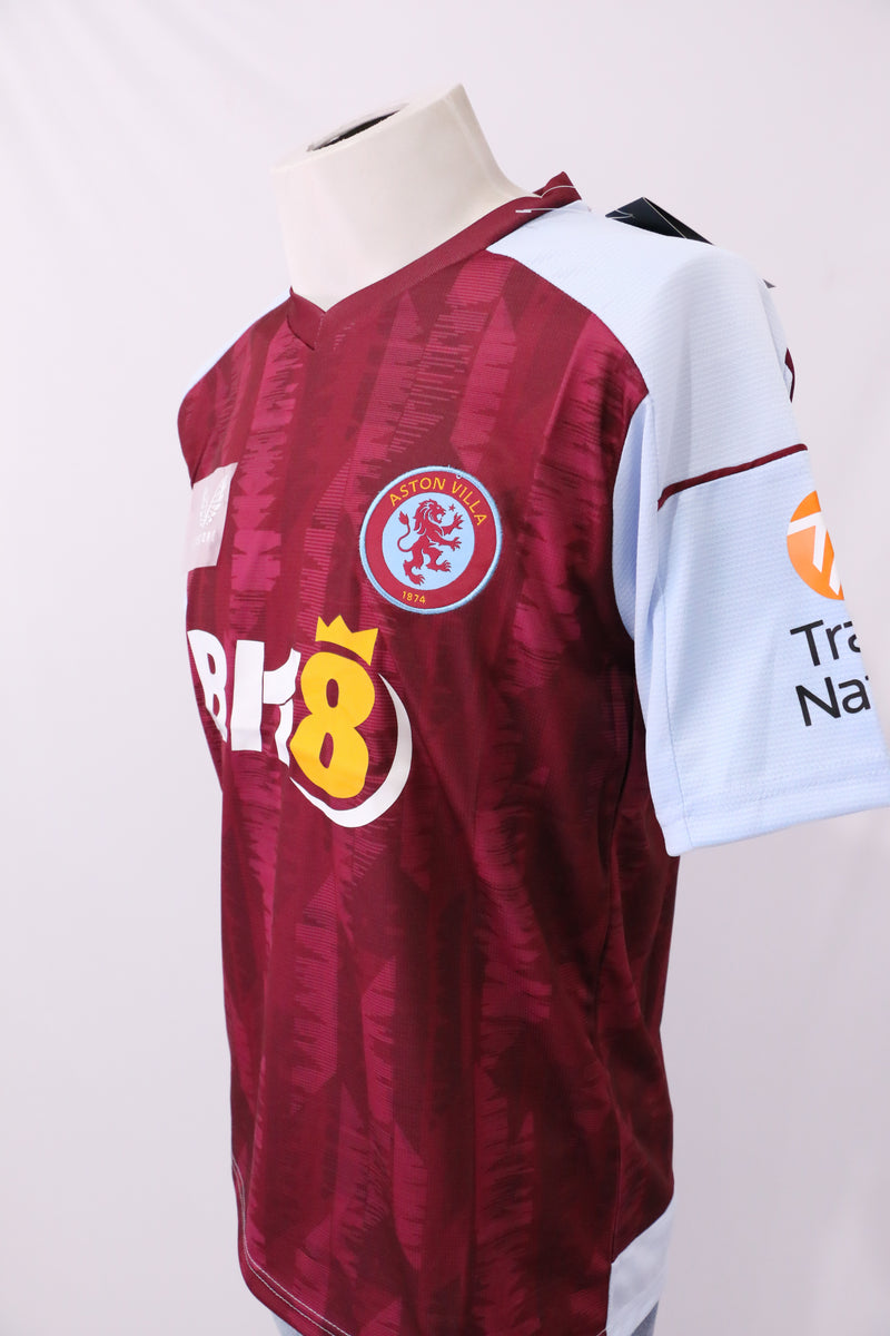 Camiseta Aston Villa 2023/24 s/nº Atleta - Vinho