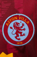 Camiseta Aston Villa 2023/24 s/nº Atleta - Vinho