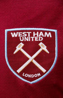 Camisa West Ham 2023 s/nº Atleta - Bordô