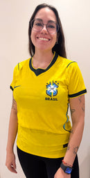 Camiseta Feminina Seleção Brasileira Jogador I Copa do Mundo 2026