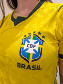 Camiseta Feminina Seleção Brasileira Jogador I Copa do Mundo 2026