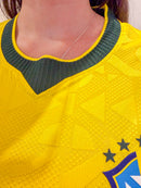 Camiseta Feminina Seleção Brasileira Jogador I Copa do Mundo 2026