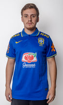 Camiseta Azul Seleção Brasileira Treino 21/22