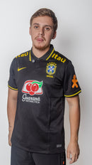 Camiseta Preta Seleção Brasileira Treino 21/22