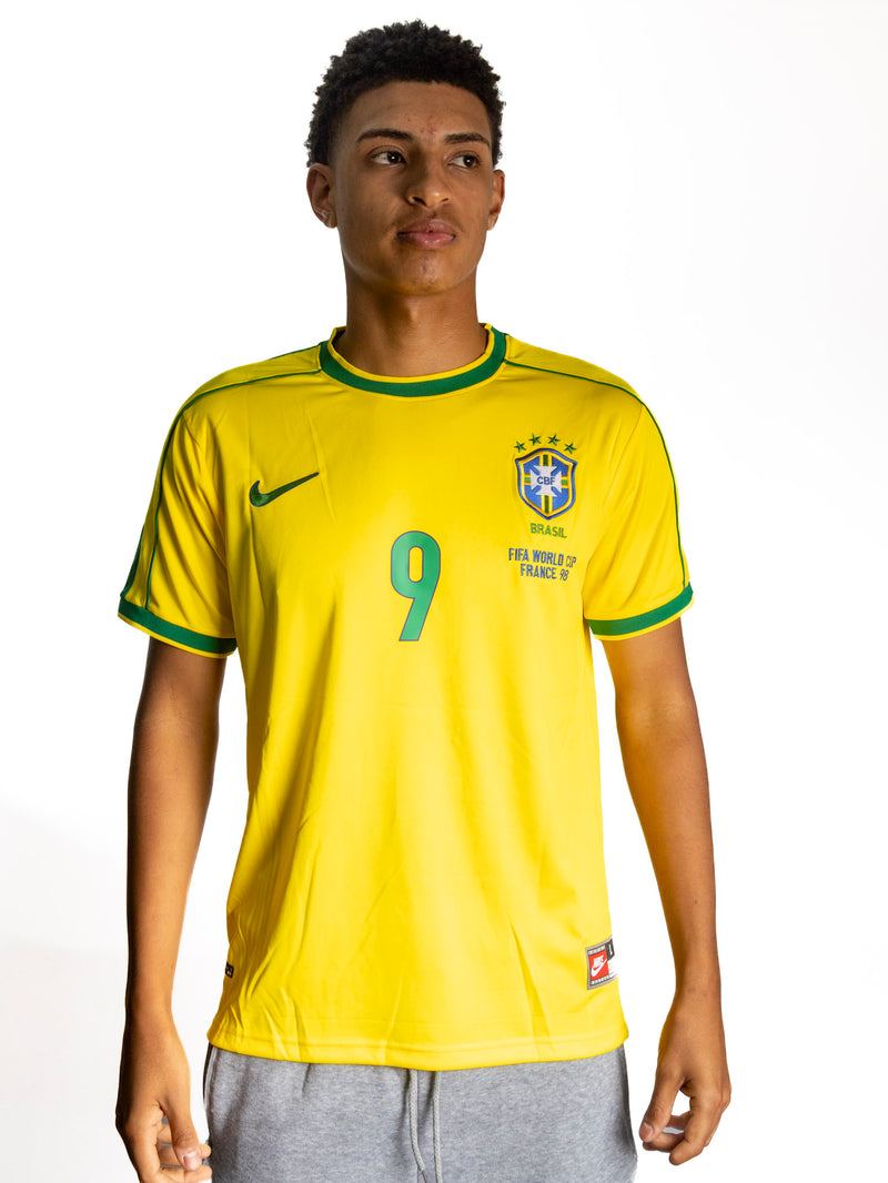 Camiseta Retro Brasil Copa 1998 - R9