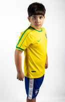 Conjunto Retro Seleção Brasileira 1998