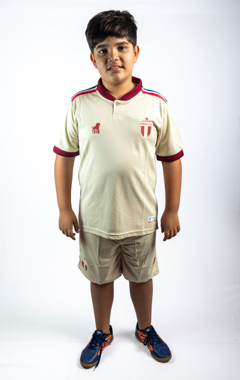 Conjunto Fortaleza Goleiro III - 23/24 Leão 1918