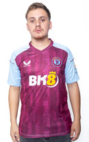 Camiseta Aston Villa 2023/24 s/nº Atleta - Vinho