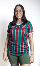 Camiseta Feminina Fluminense Jogo I s/n - 21/22