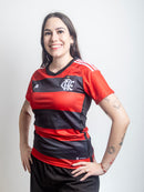 Camiseta Feminina Flamengo Jogo I s/n - 23/24