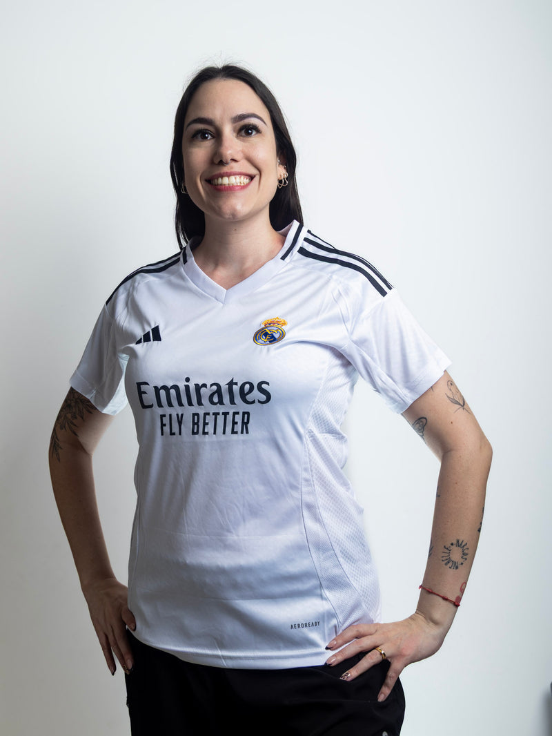 Camiseta Feminina Real Madrid I s/n - 24/25