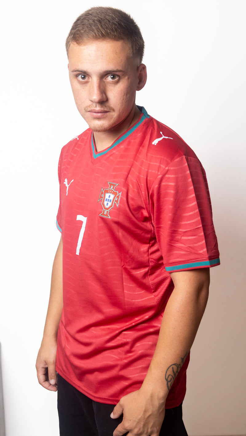 Camiseta Seleção Portugal I 2026 - CR7
