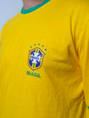 Camiseta Seleção Brasileira Brasil Personalizada