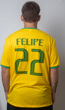 Camiseta Seleção Brasileira Brasil Personalizada