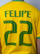 Camiseta Seleção Brasileira Brasil Personalizada