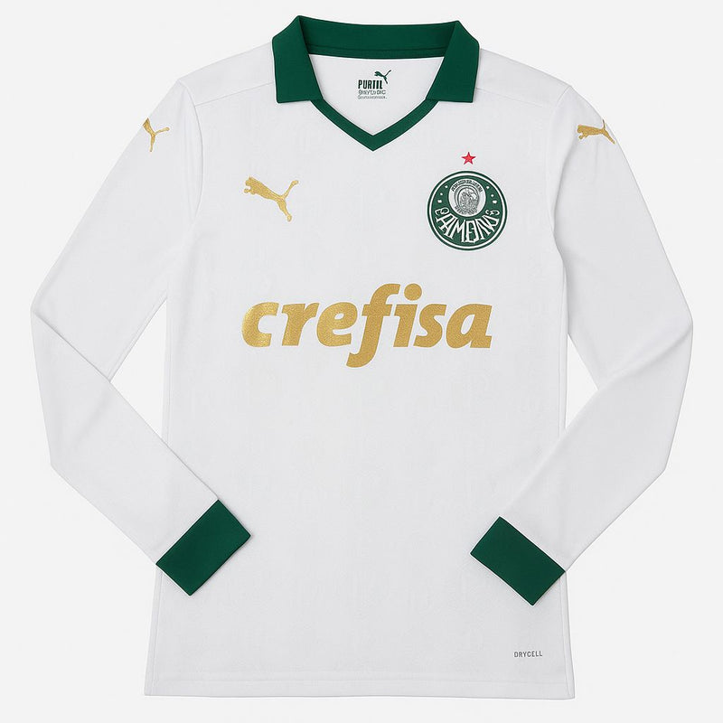 Camiseta Palmeiras Manga Longa Jogo II s/n - 24/25