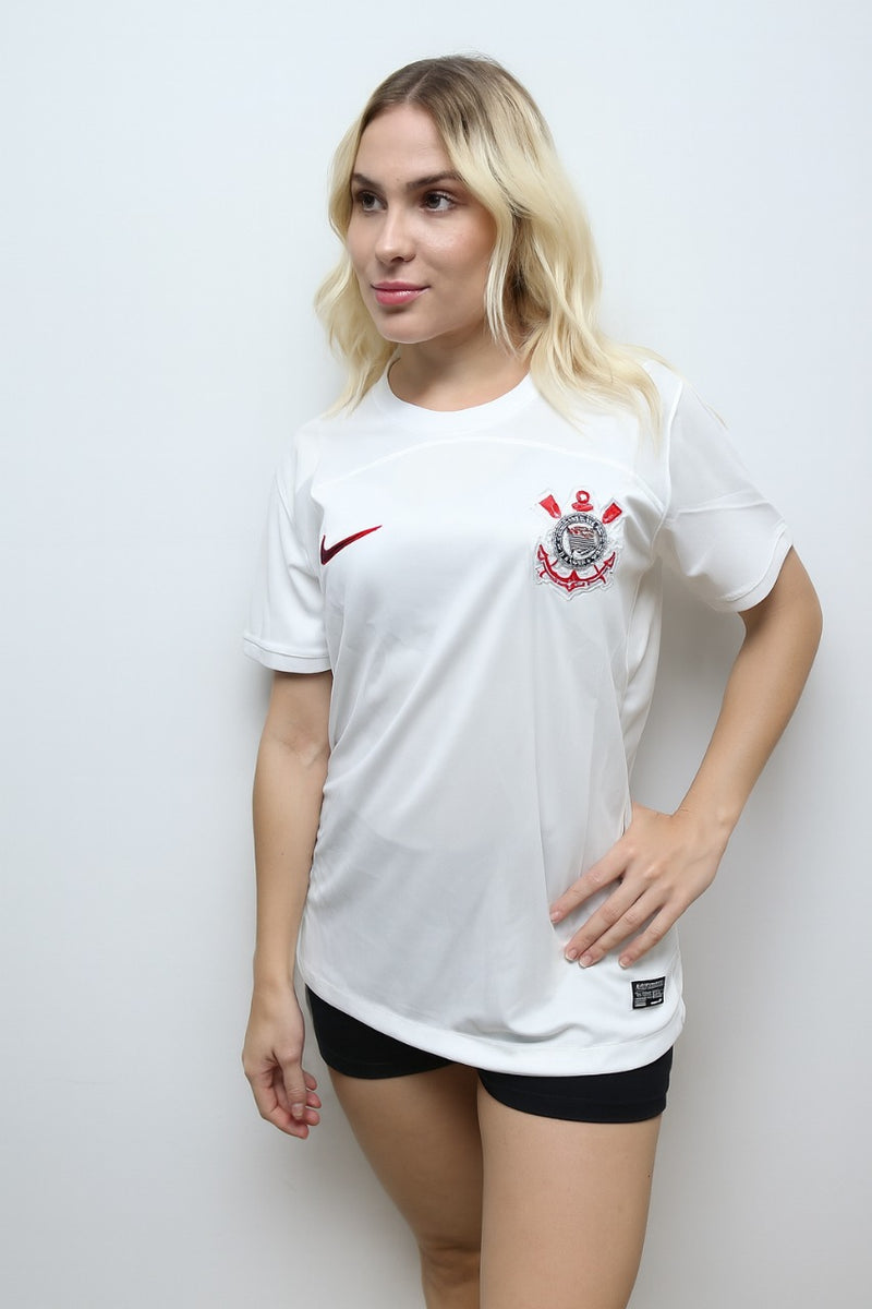 Camiseta Feminina Corinthians Jogo I s/n - 23/24